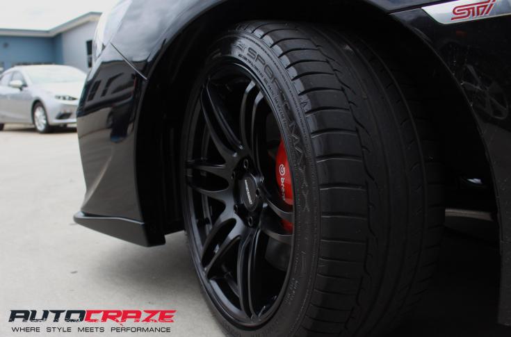 SUBARU WRX CC02 MATTE BLACK